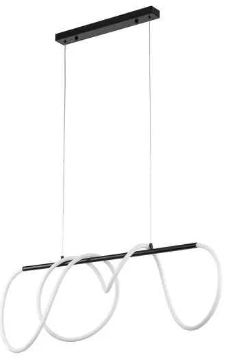 Lustră LED pe cablu FLEXI LED/45W/230V 4000K, negru