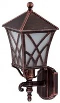 Aplica exterior 1 bec E27 Alek 96301WU/BRB Elmark
