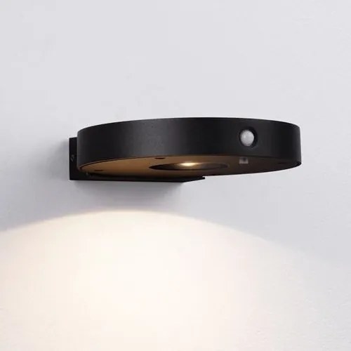 Aplica LED solara iluminat exterior cu senzor de miscare IP65 AIGO