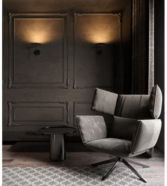 Lampă LED de perete MAXLIGHT W0303 HANA LED/6W/230V negru