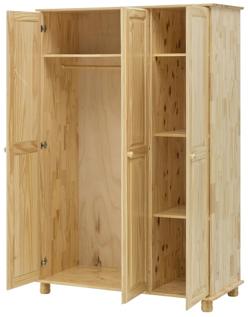 Dulap din pin masiv 120x52x178 cm