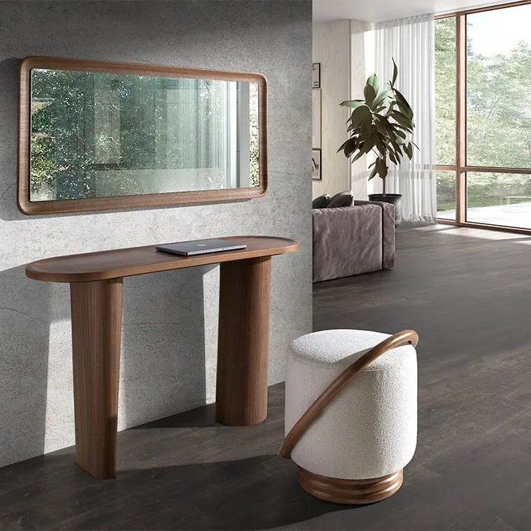 Taburete deosebit design LUX Walnut