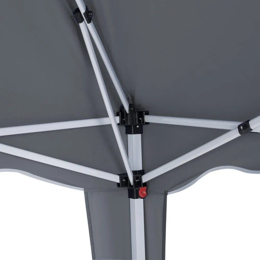 Cort de petrecere / pavilion CAPRI, 3x3m, antracit Casaria