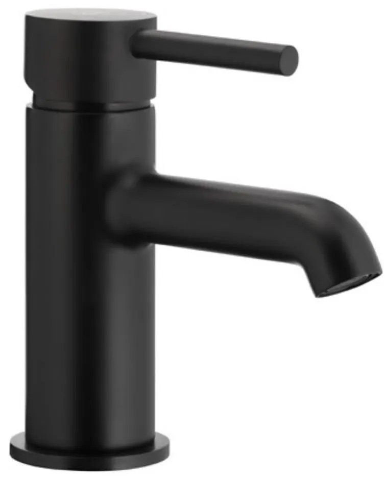 Baterie de lavoar + ventil KFA Armatura 5032-815-81 MOZA 15,2 cm negru mat