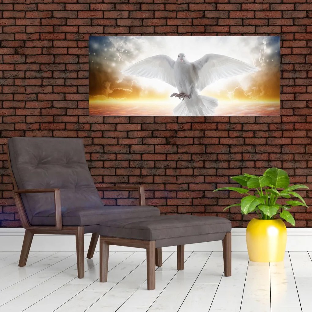 Tablou porumbiță (120x50 cm)
