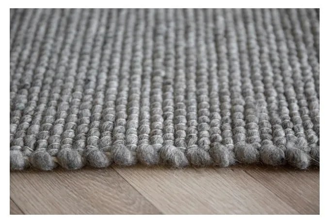 Covor gri din lână 400x300 cm Auckland - Rowico