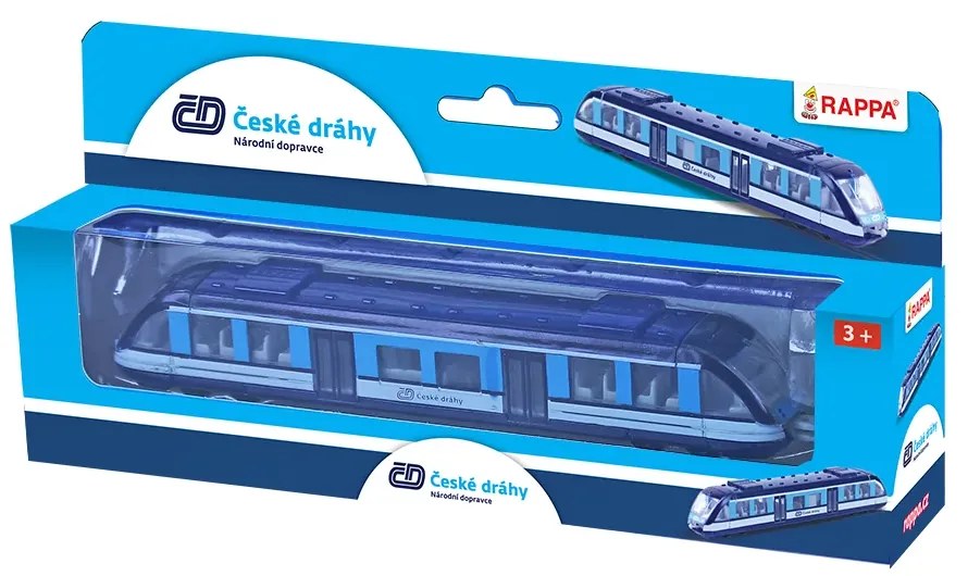 Tren regional din metal České dráhy, 17 cm