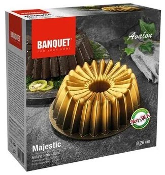 Formă pentru chec Banquet  MAJESTIC Avalon diametru 26 cm