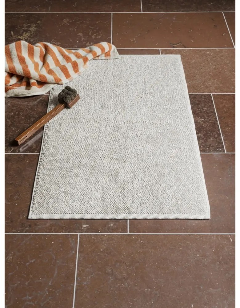 Prosop portocaliu/bej din bumbac organic din frotir 70x140 cm Arto – Blomus