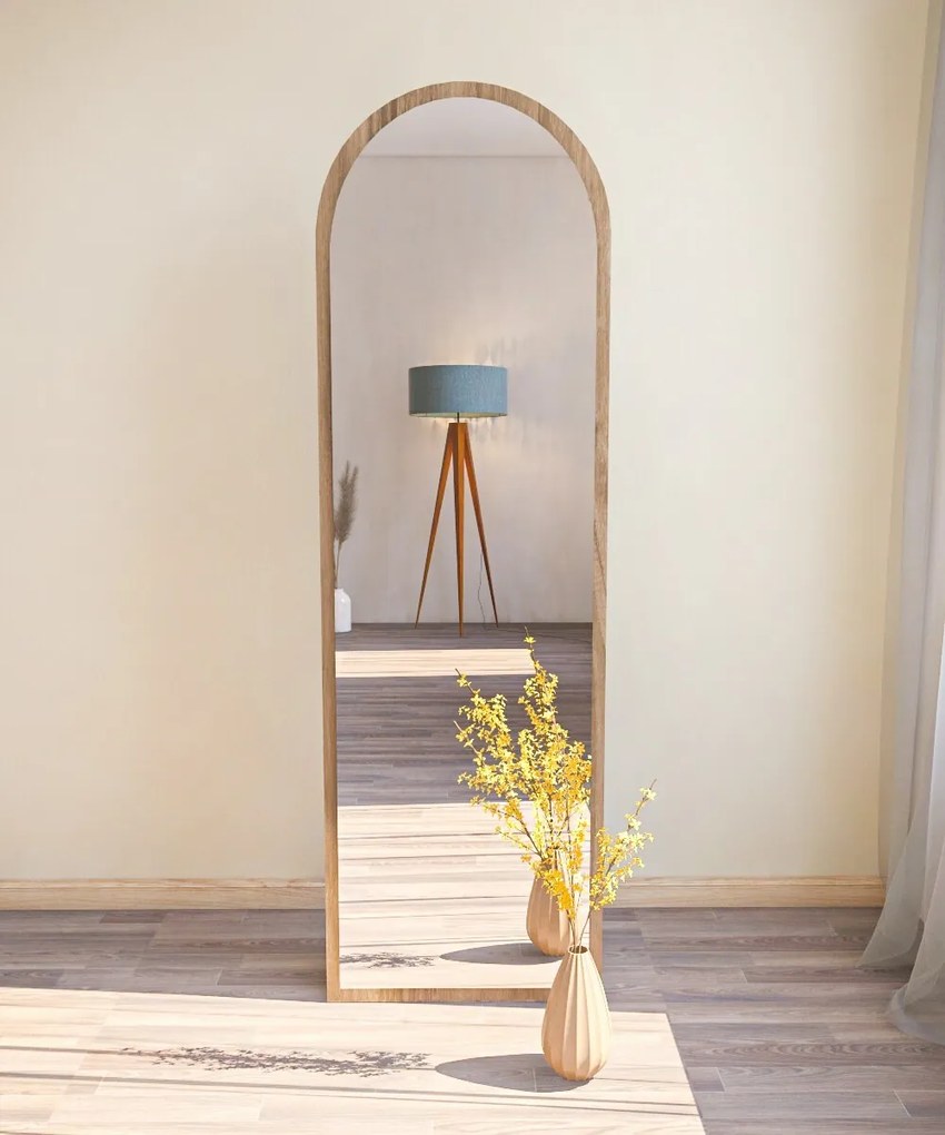 Oglinda Emma Walnut 50 x 160 cm