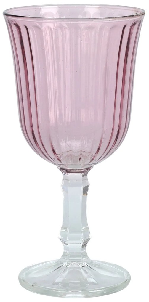 Pahar pentru vin Blush din sticla, roz, 240 ml