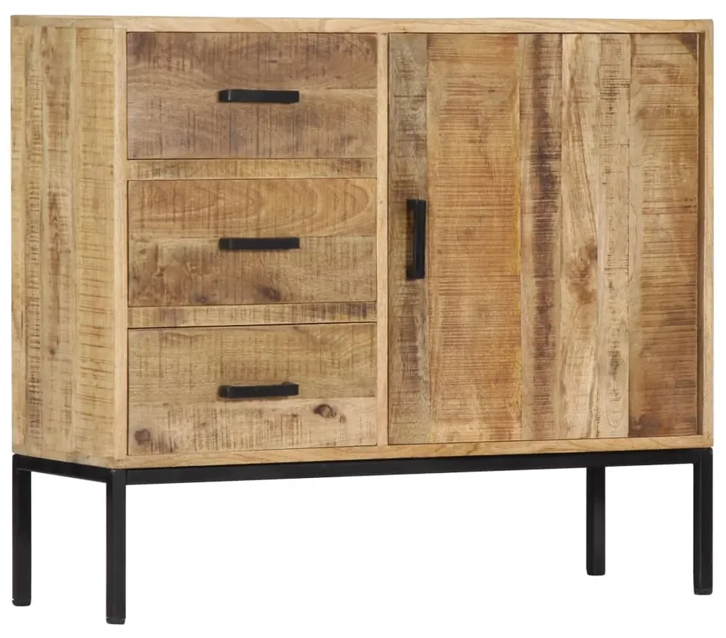 vidaXL Servantă, 88x30x71 cm, lemn masiv de mango