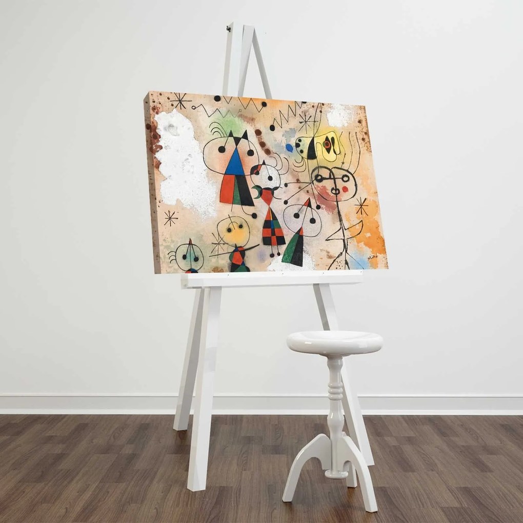 Tablou canvas FAMOUSART-041 Multicolor P14A
