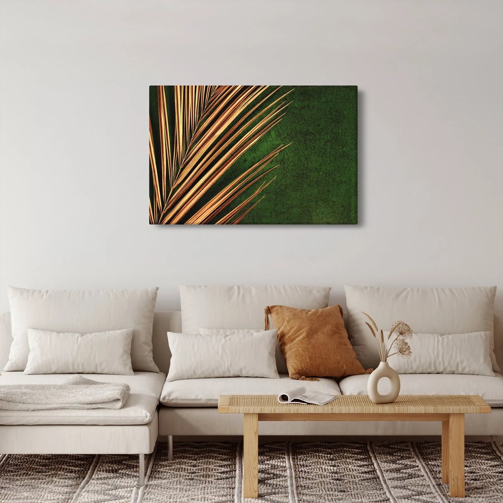 Tablou cu frunză (90x60 cm)