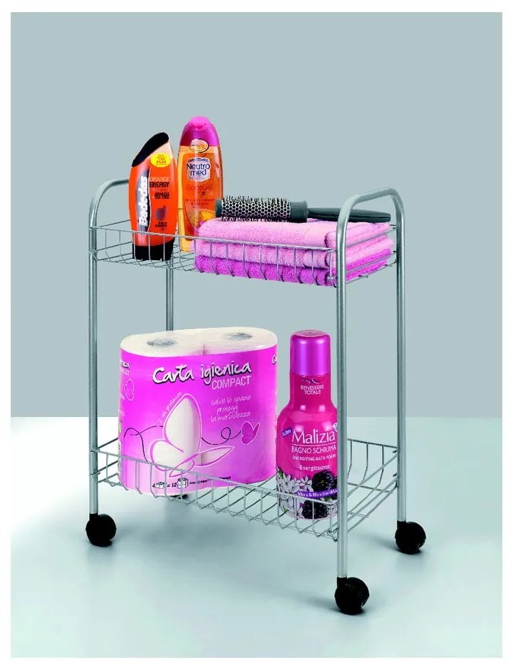 Raft mobil cu 2 etaje Metaltex Greg, lungime 41 cm