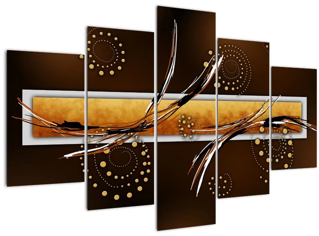 Tablou abstracției - Fluturi (150x105 cm)