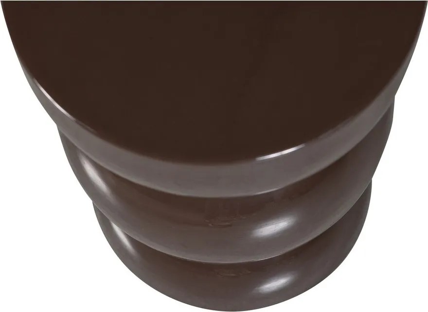 Măsuță auxiliară rotundă din metal ø 30 cm Breno – WOOOD