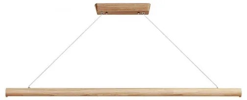 Lustră LED pe cablu LED/22W/230V 4000K 120 cm frasin/lemn masiv