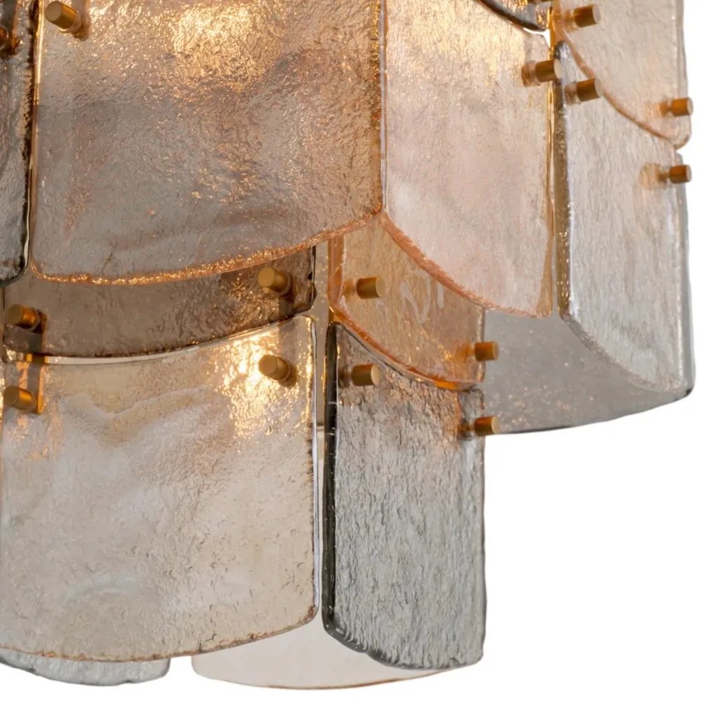Candelabru design LUX, Sticla, Alama Antic, Laurent