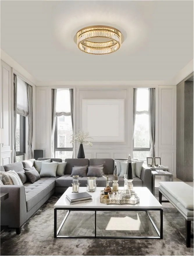 Lustra LED aplicata cristal design elegant AURELIA 40W