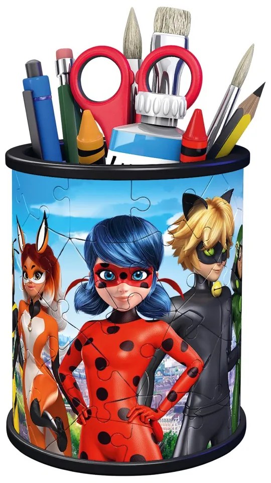 PUZZLE 3D SUPORT PIXURI MIRACULOUS 54 PIESE - RAVENSBURGER (RVS3D11278)