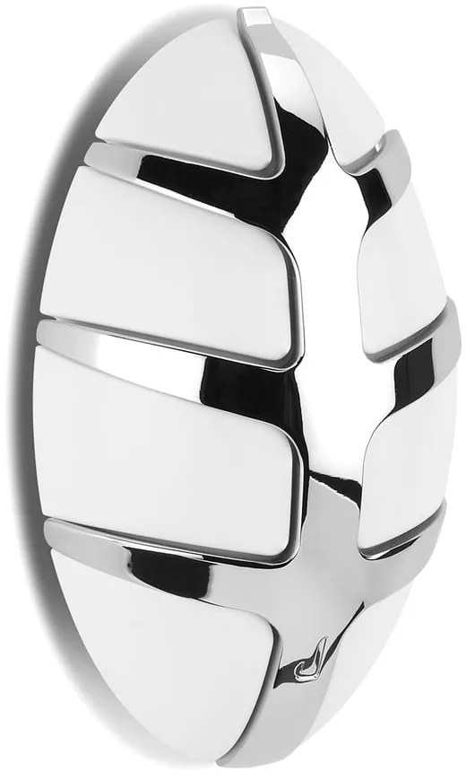 Cârlig alb/argintiu lucios de montat pe perete din plastic Bug – Spinder Design