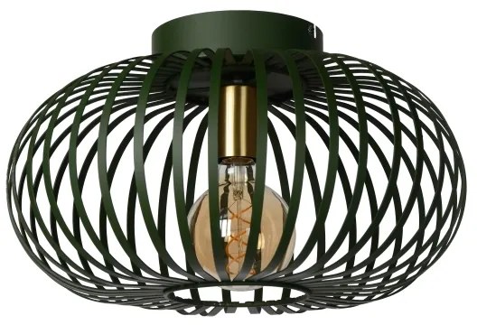 Plafonieră Lucide 78174/40/33 MANUELA 1xE27/60W/230V d. 39,5 cm verde