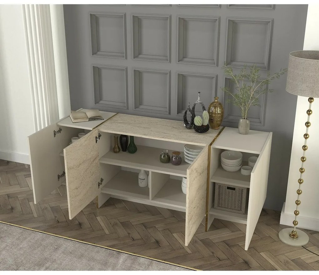 Dulap Veyron Travertine and Sandstone