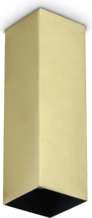 Spot aplicat tavan LOOK PL1 SQUARE D60 H200 OTTONE