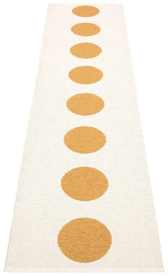 Covor tip traversă pentru interior și exterior galben ocru 70x300 cm Vera Ochre – Pappelina