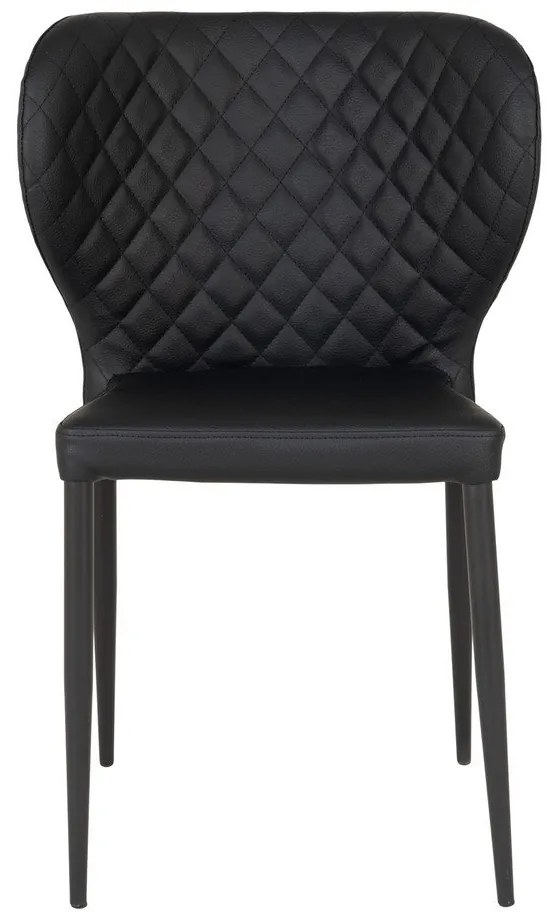 Scaune de dining negre 4 buc. Pisa – House Nordic