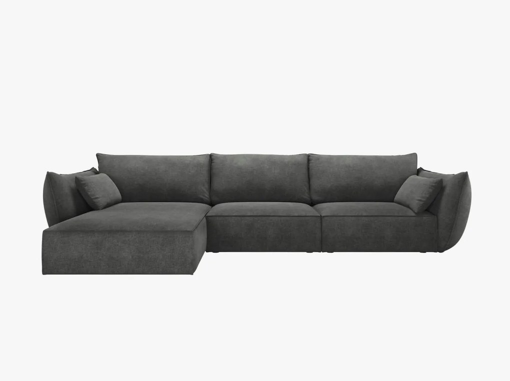 Coltar 4 locuri Kaelle chenille L308 cm