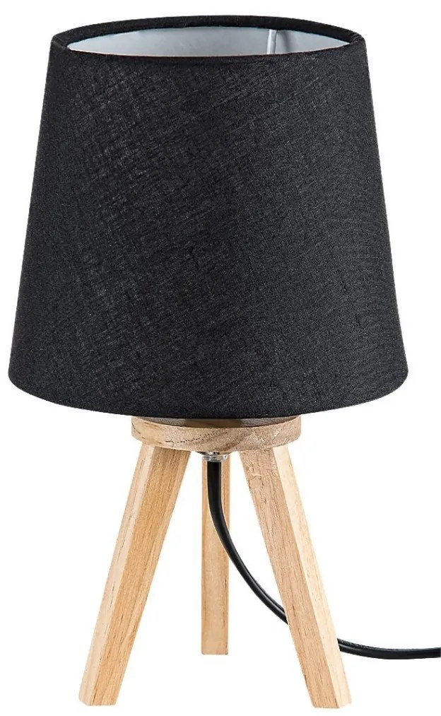 Veioza, lampa de masa design industrial Lychee negru