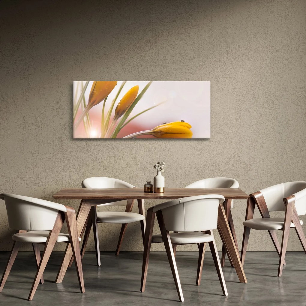 Tablou - Flori de primăvară (120x50 cm)