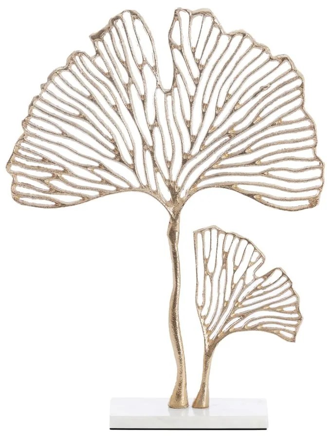 Statuetă din metal (înălțime 48 cm) Leaf – Light &amp; Living