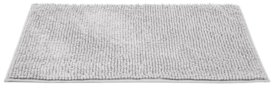 Covoraș de baie gri deschis din material textil 50x80 cm Chenille – Allstar