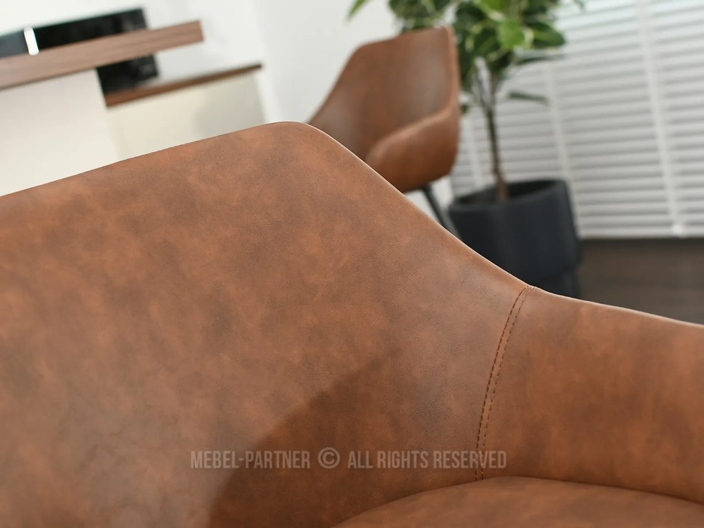 Scaun Miguel (maro + negru). Promo -18%. 1110725