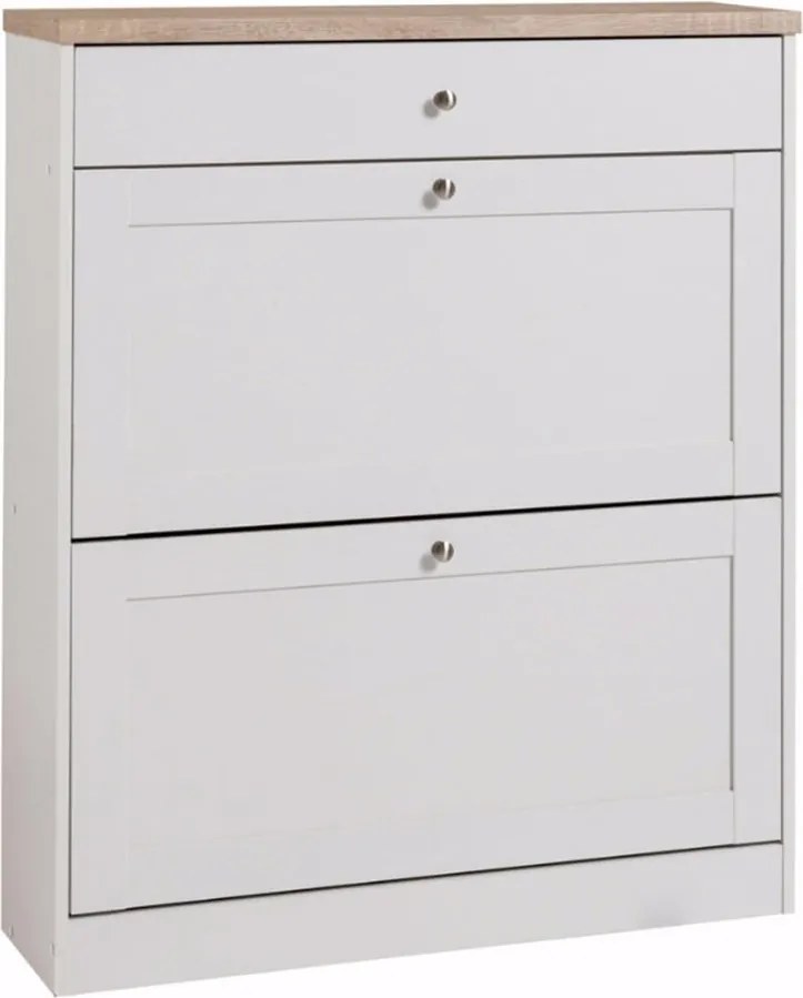 Pantofar Støraa Hector, 2 compartimente, alb