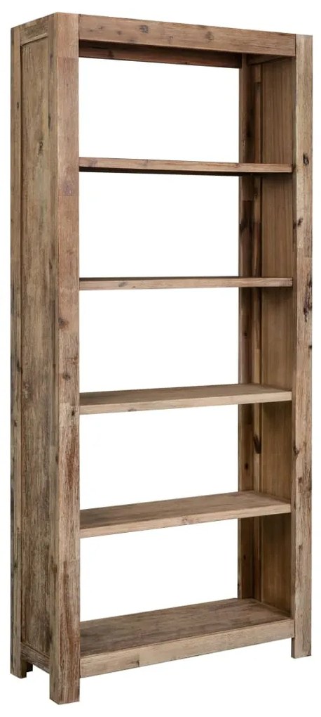 288242 vidaXL Bibliotecă, 80 x 30 x 170 cm, lemn masiv de acacia