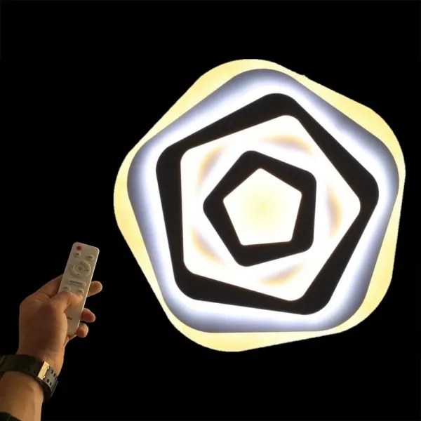 Ecolite WALP05-80W/LED - LED Plafonieră dimmabilă DRAGO LED/80W/230V + Telecomandă