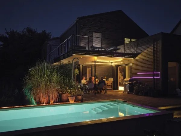 Osram - Bandă LED RGB reglabilă de exterior FLEX 10m LED/70W/230V IP65 + DO