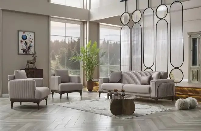 Set canapele extensibile si fotolii Elit 3+1+1