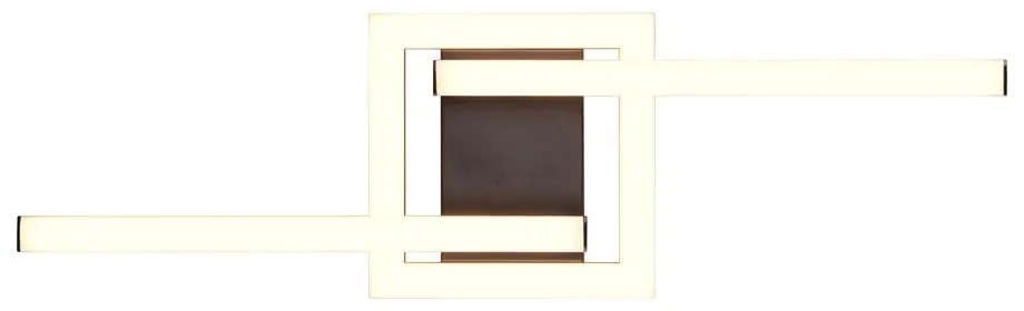 Plafonieră neagră LED 16x54 cm Viale – Reality
