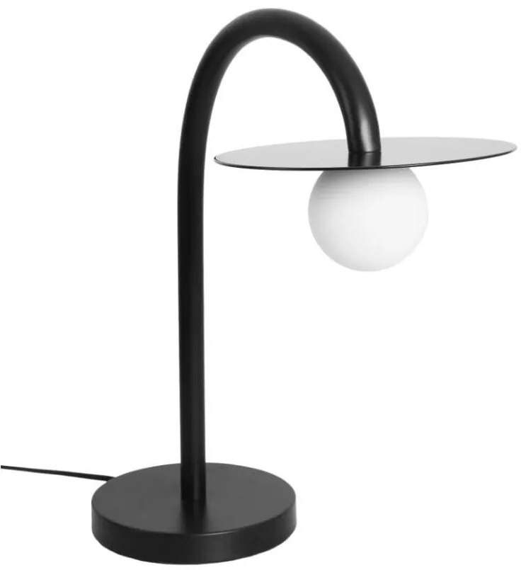 Lampa de masa LED design minimalist ENIGMA, negru