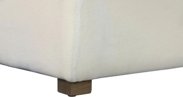 Canapea 4 locuri din in și bumbac bej, cu perne decorative incluse, „Canvas"