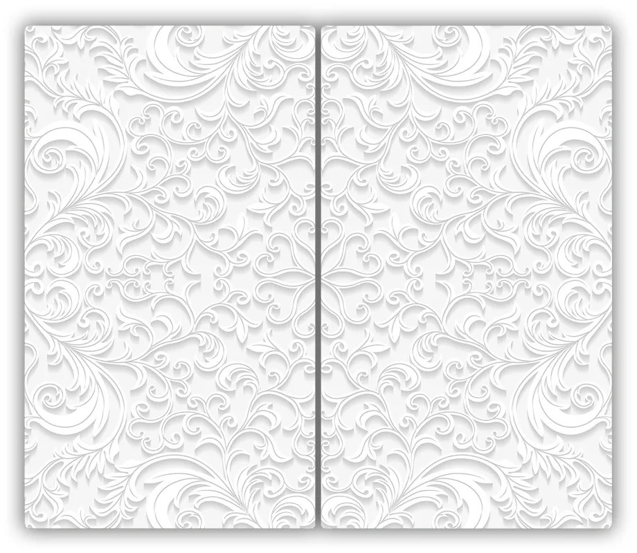 Tocator din sticla ornamente