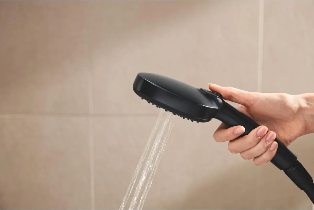 Grohe Vitalio Comfort set de dus perete cu termostat da negru 266962431