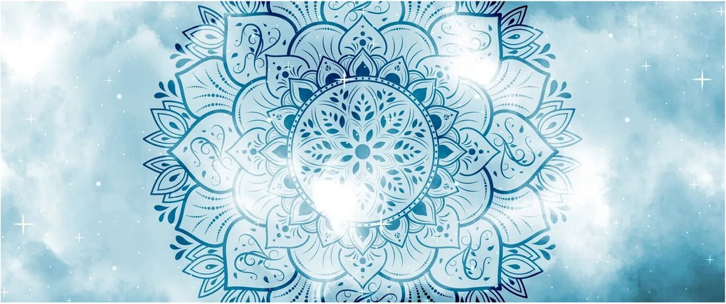 Tablou - Mandala cerească (120x50 cm)
