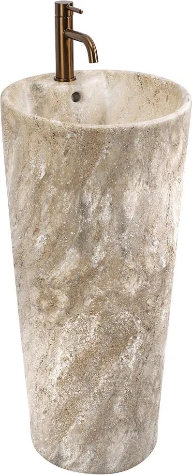 Lavoar freestanding de sine statator Ceramic Rea Blanka Savana Matt