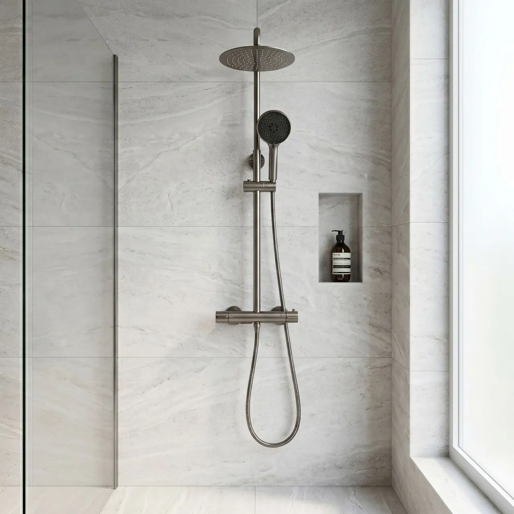 Coloana de dus cu termostat Drop Titan